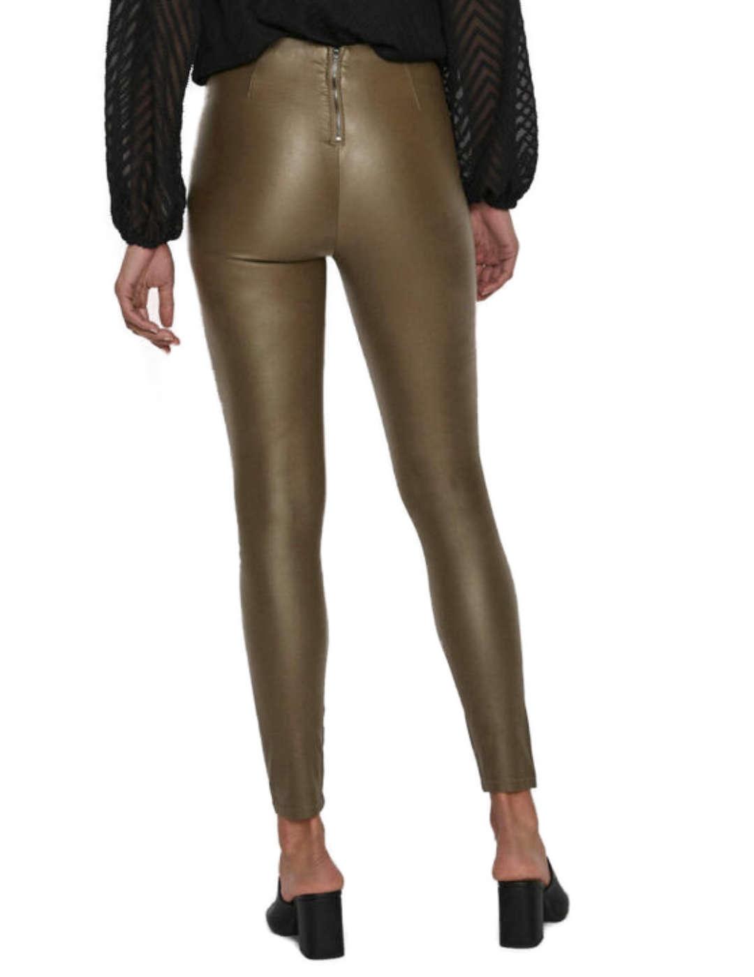 Pantalón sastre cuadros marrón - Mujer - OI2022