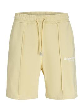 Bermuda Jack&Jones Kane amarillo de chándal para hombre