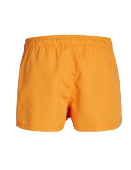 Bañador Jack&Jones Bora Bora naranja corto de hombre