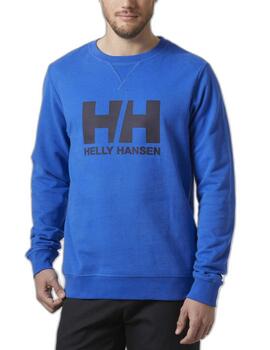 Sudadera Helly Hansen Logo azulón sin capucha para hombre