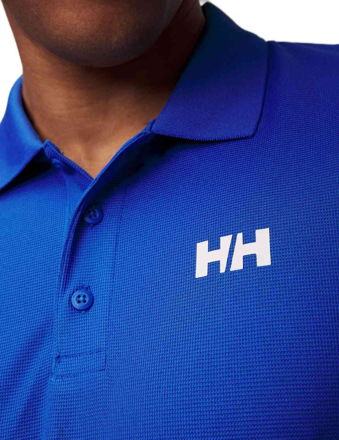 Polo Helly Hansen Ocean azulón regular manga corta de hombre