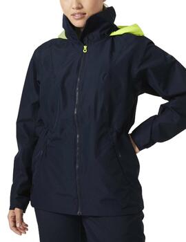 Chaqueta Helly Hansen Racing marino y fosforito para mujer