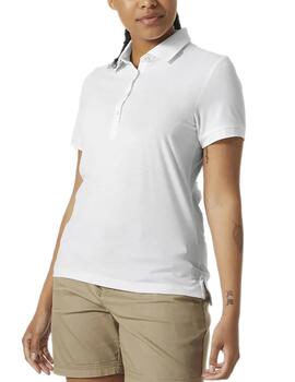 Polo Helly Hansen Siren blanco manga corta para mujer