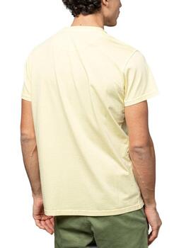 Camiseta Scotta Classic organic amarillo manga corta hombre