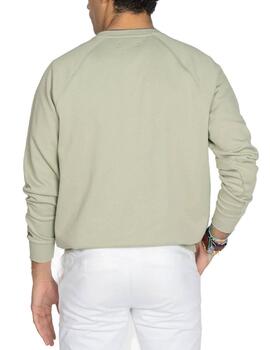 Sudadera Harper Vermont verde claro sin capucha para hombre