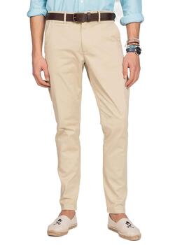 Pantalón Harper&Neyer chino beige slim de hombre