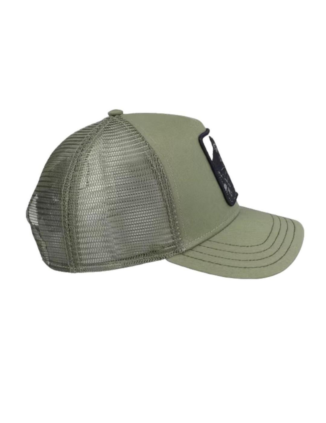 Gorra Goorin Bros The Panther verde oscuro unisex