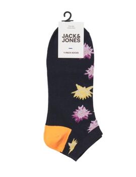 Calcetines Jack&Jones Recce marino bajos para hombre