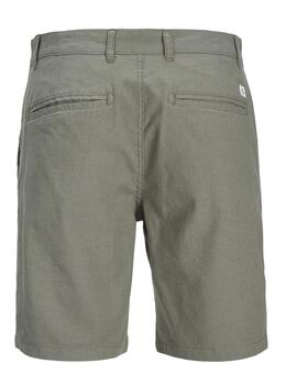 Bermuda chino Jack&Jones Dave verde militar de hombre