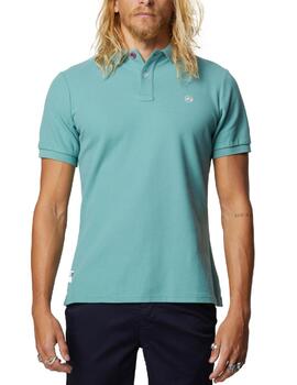 Polo Altonadock turquesa regular manga corta de hombre