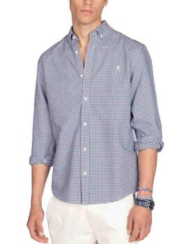 Camisa Harper Amberes marino cuadro vichy para hombre