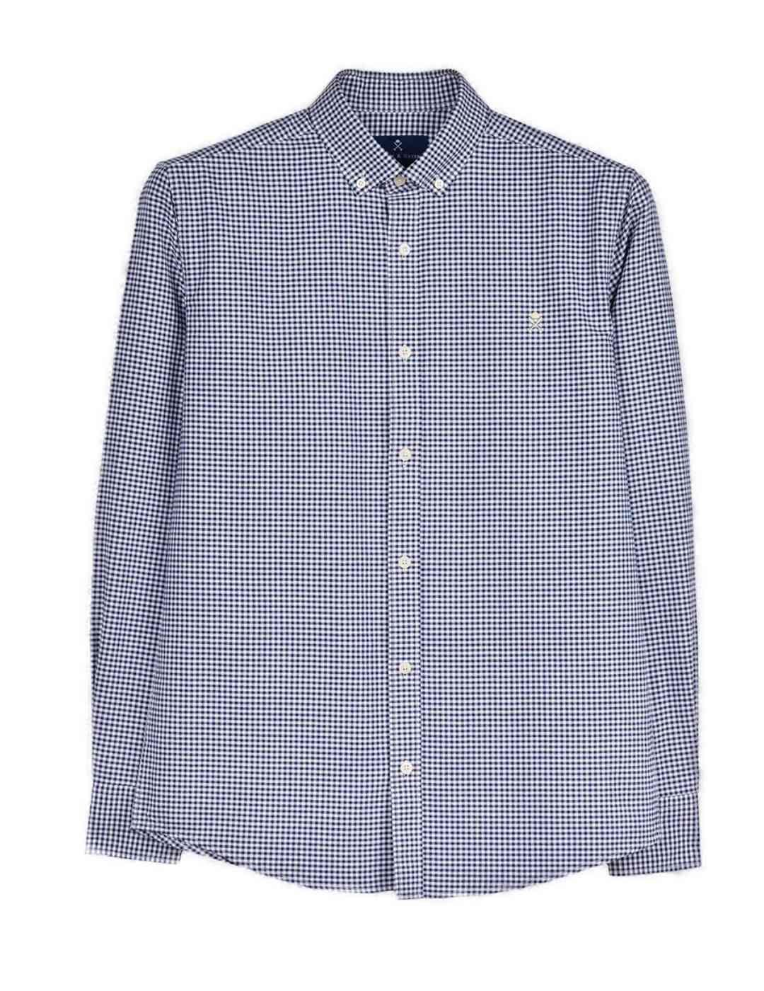 Camisa Harper Amberes marino cuadro vichy para hombre