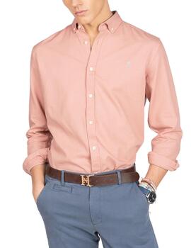 Camisa Oxford Harper&Neyer Veneto rosa para hombre