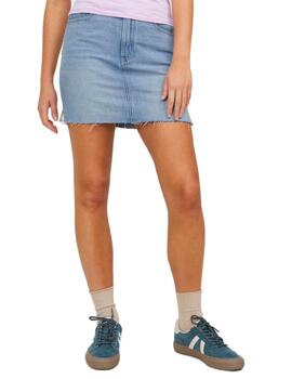 Falda corta vaquera JJXX Aura denim azul para mujer