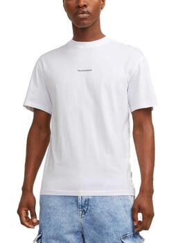 Camiseta Jack&Jones Aruba blanco manga corta para hombre