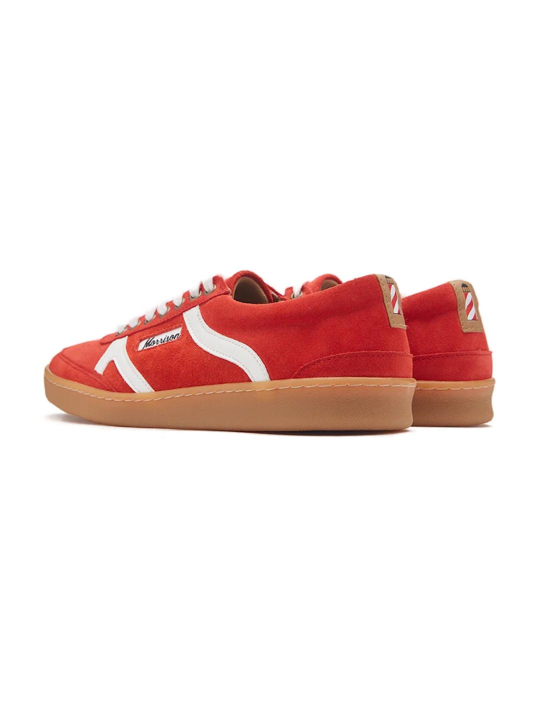 Zapatillas Morrison Rocket color rojo y blanco unisex