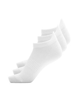 Calcetines Selected pack3 blanco tobilleros para hombre