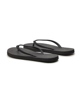 Chanclas de dedo Only Lucy negras de mujer