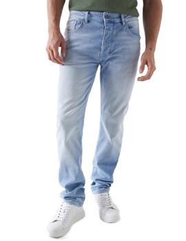 Pantalón vaquero Salsa azul claro regular para hombre