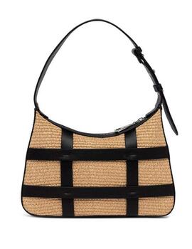 Bolso Replay hombro mimbre y polipiel para mujer