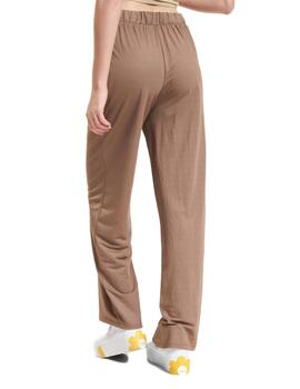 Pantalón Only de tela Jany marrón corte regular para mujer