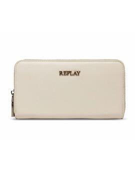 Cartera grande Replay crudo para mujer