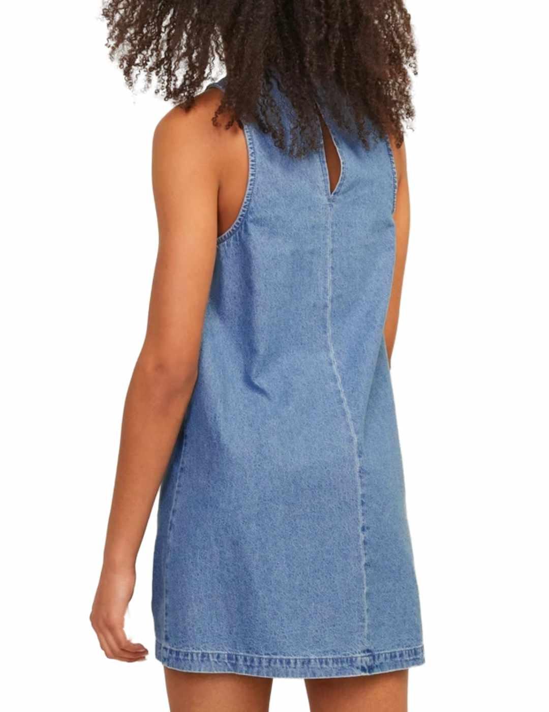 Vestido mini JJXX Maci denim azul para mujer