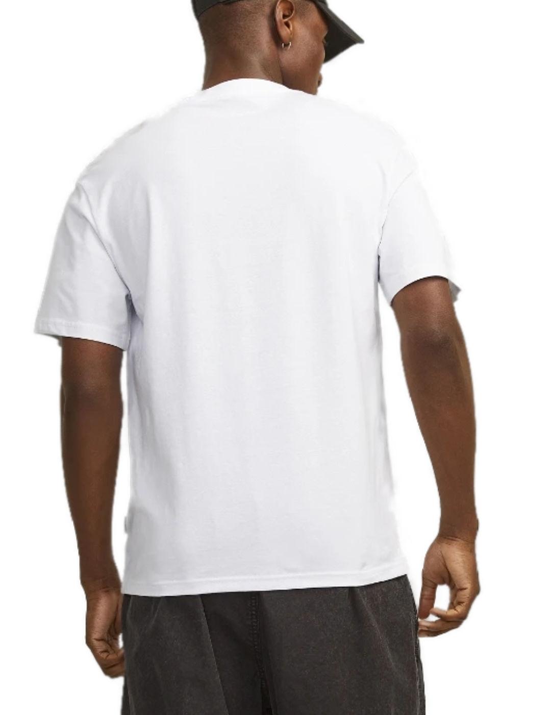 Camiseta Jack&Jones Sequoia blanco manga corta para hombre