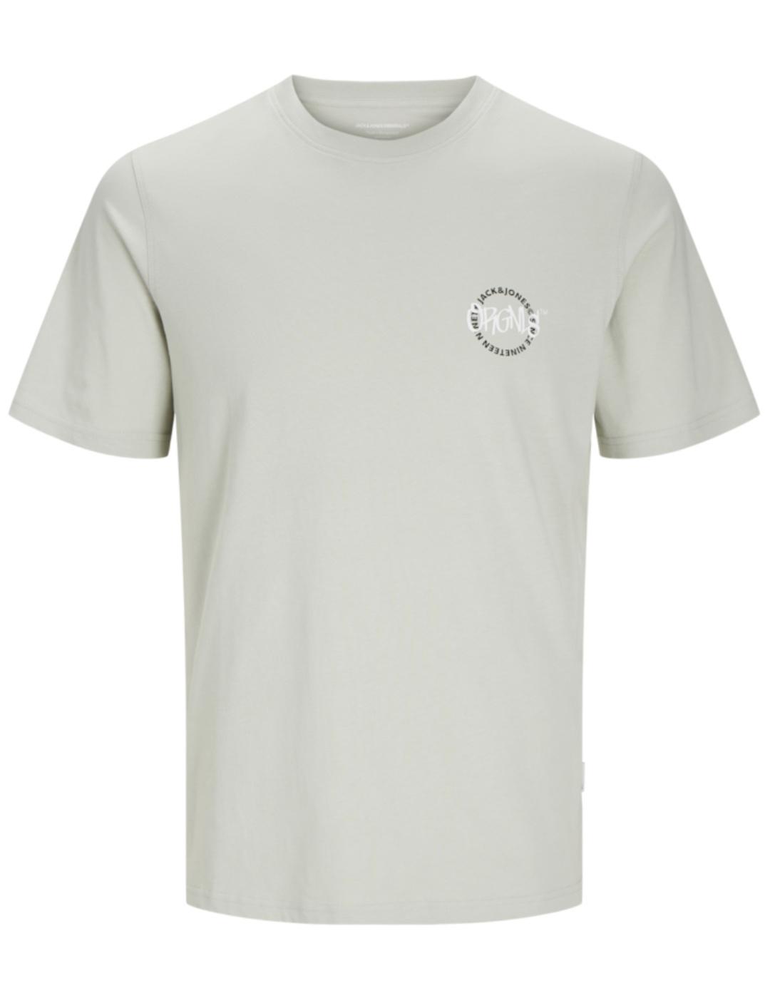 Camiseta Jack&Jones Wick verde pastel para hombre