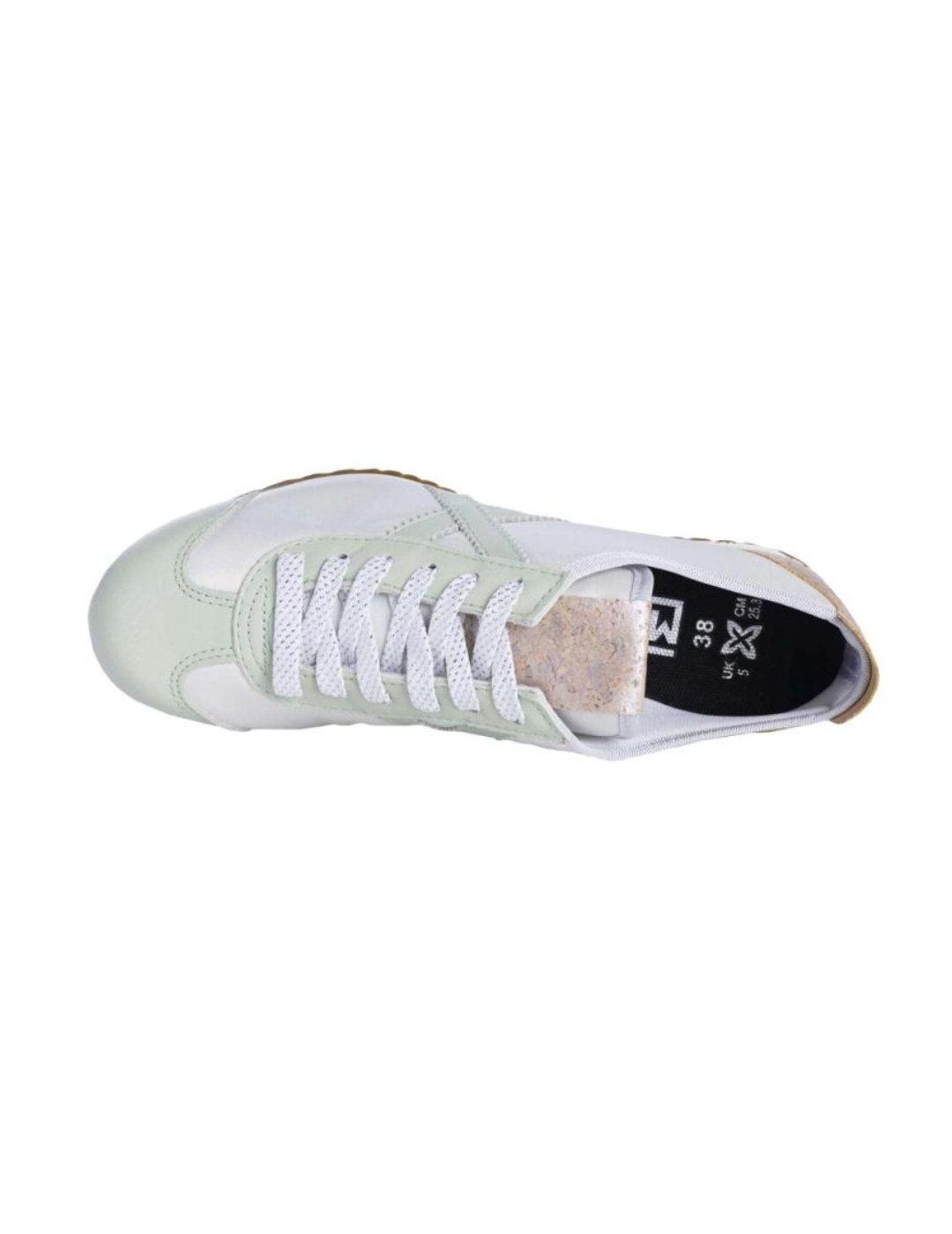 Zapatillas Munich Osaka modelo 524 blanco perla unisex