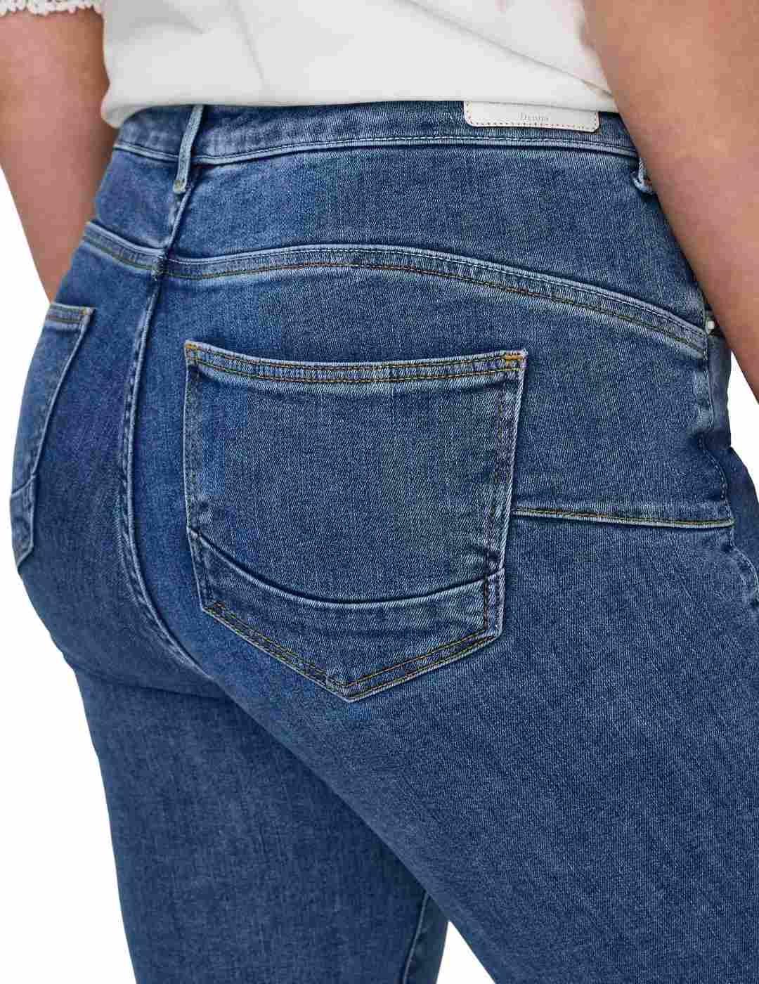 Pantalón vaquero Only Carmakoma Power azul para mujer