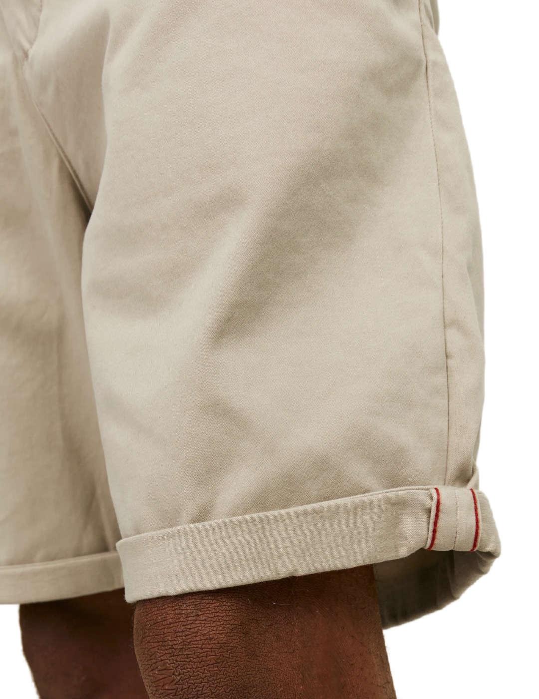 Bermuda Jack&Jones Bowie beige tipo chino para hombre