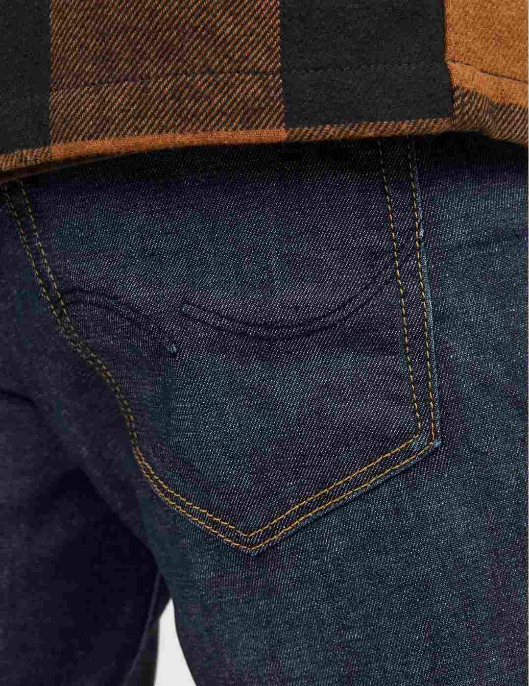 Pantalón vaquero Jack&Jones Glenn marino para hombre