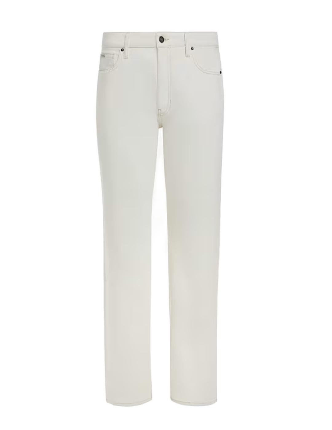 Pantalón vaquero Guess Jeans blanco regular para hombre