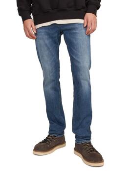 Pantalón vaquero Jack&Jones Tim azul slim para hombre