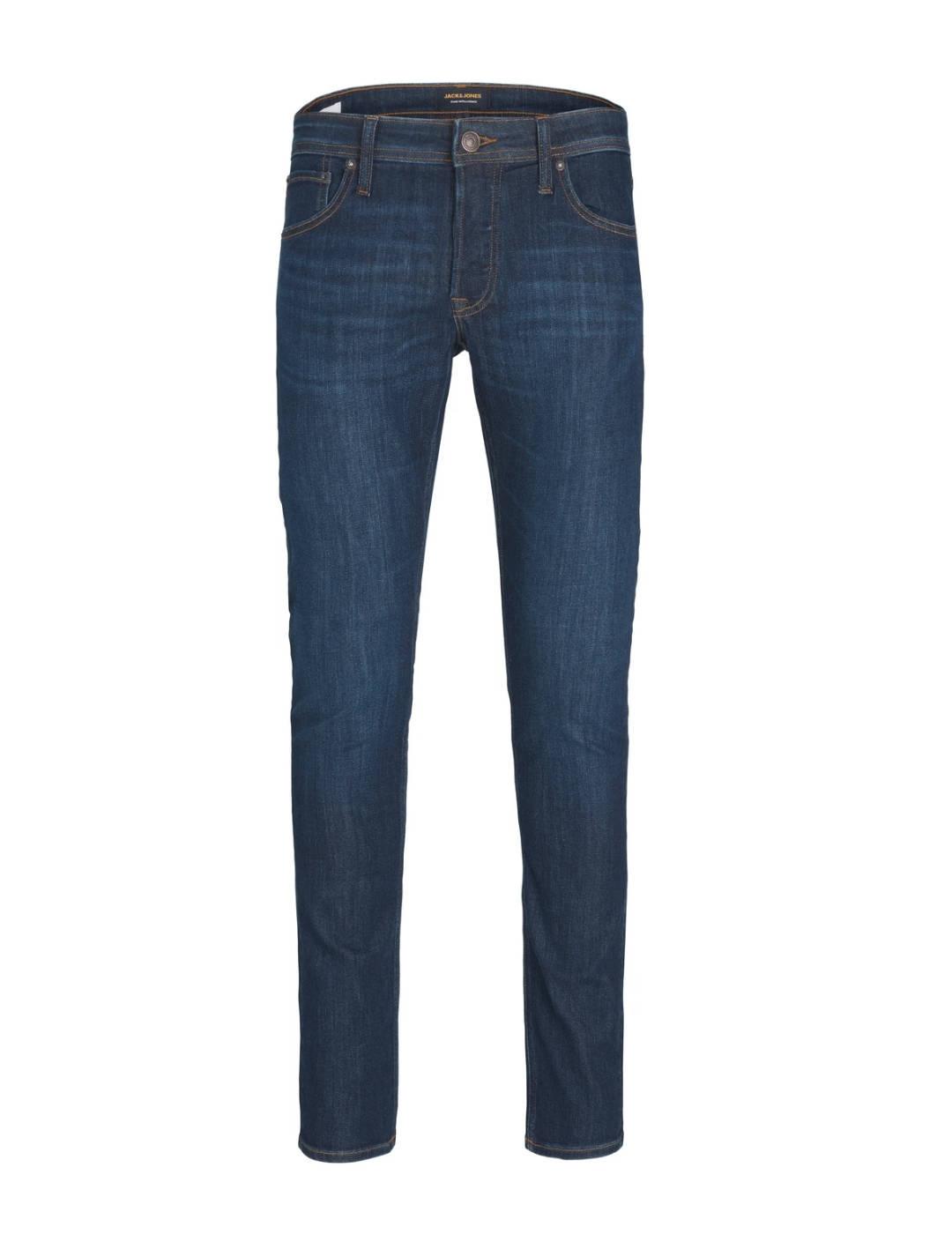 Pantalón vaquero Jack&Jones Glenn azul slim para hombre