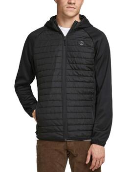 Chaqueta Jack&Jones Multi negra guateada para hombre