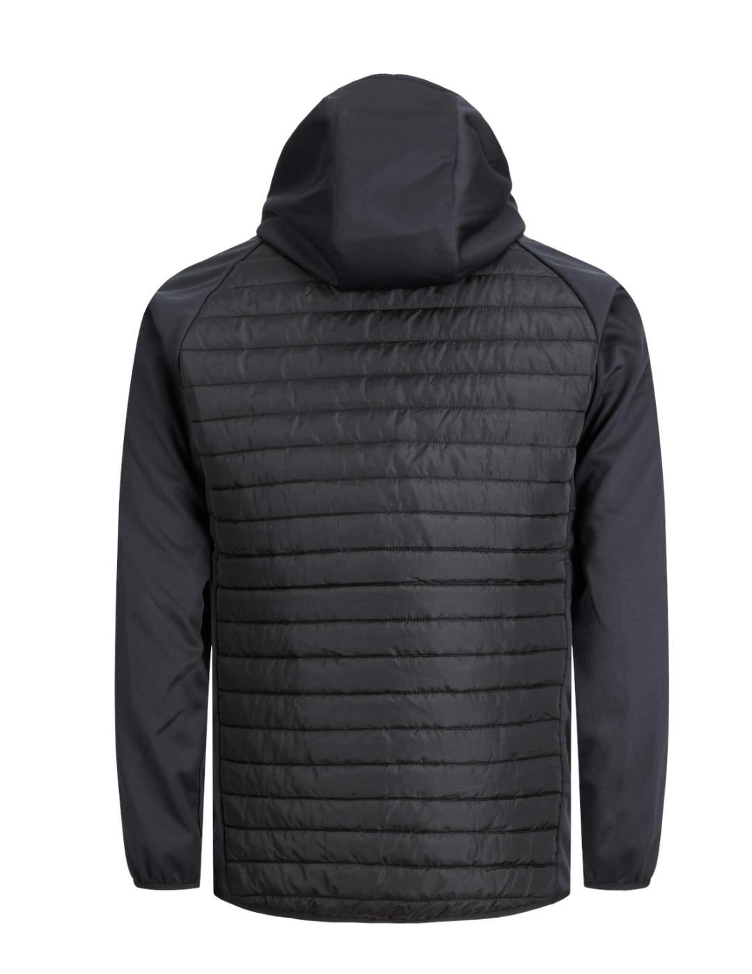 Chaqueta Jack&Jones Multi negra guateada para hombre