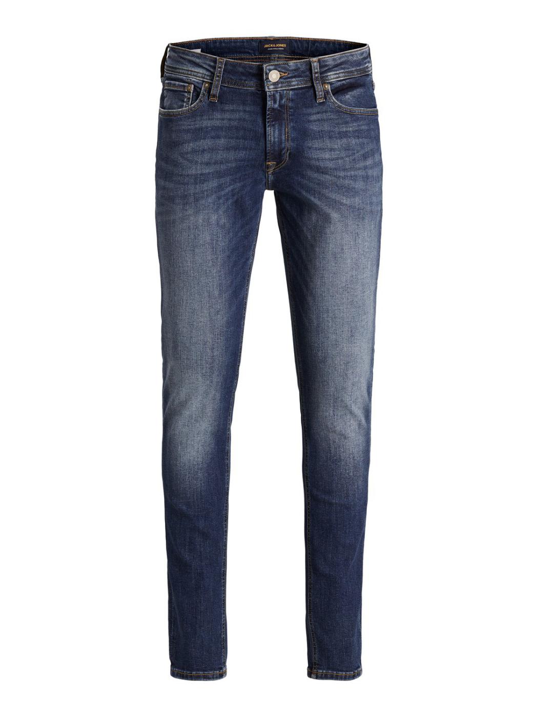 Pantalón vaquero Jack&Jones Liam azul skinny de hombre