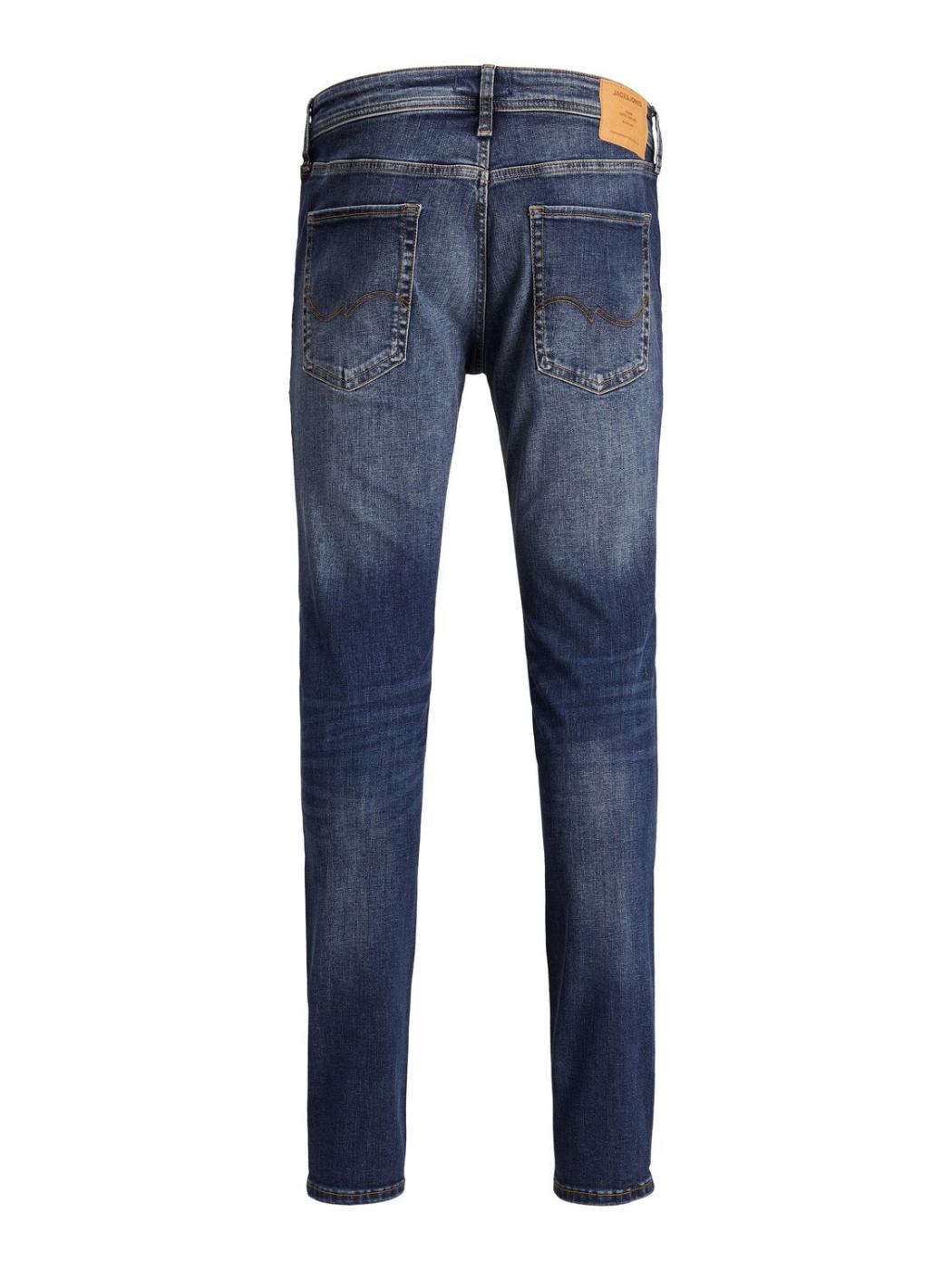 Pantalón vaquero Jack&Jones Liam azul skinny de hombre