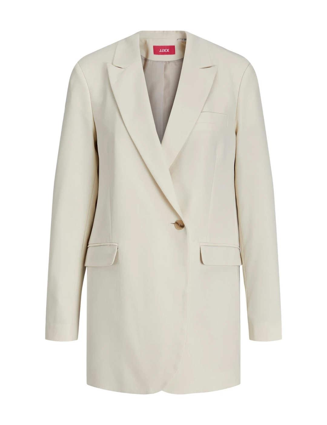 Chaqueta blazer JJXX Mary blanco roto hombreras para mujer