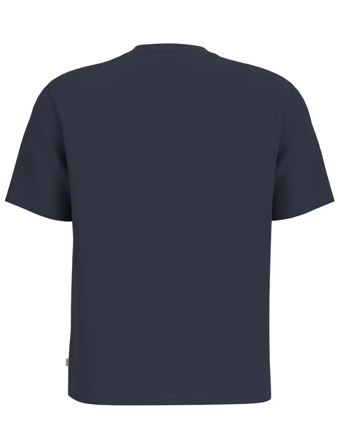 Camiseta Guess Jeans marino manga corta para hombre