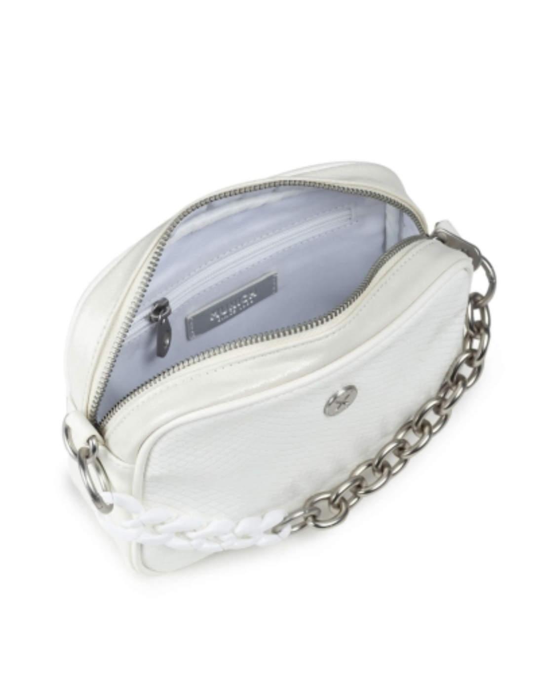 Bolso bandolera Munich Crosbody blanco de mujer