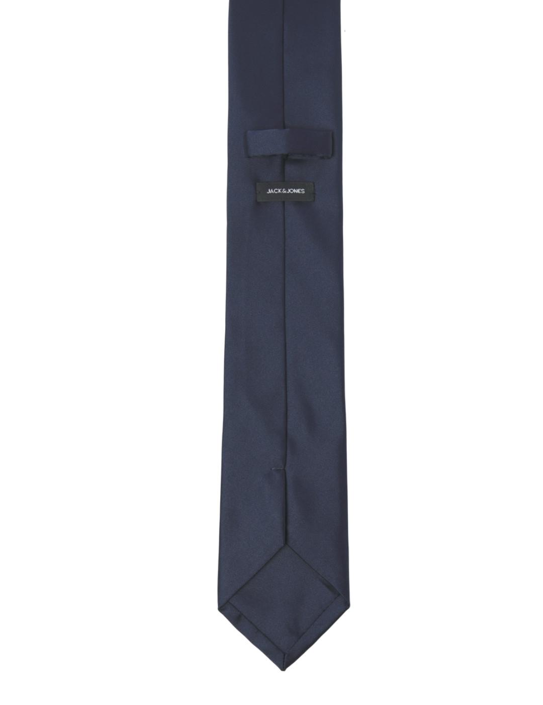 Corbata Jack&Jones Solid azul marino para hombre