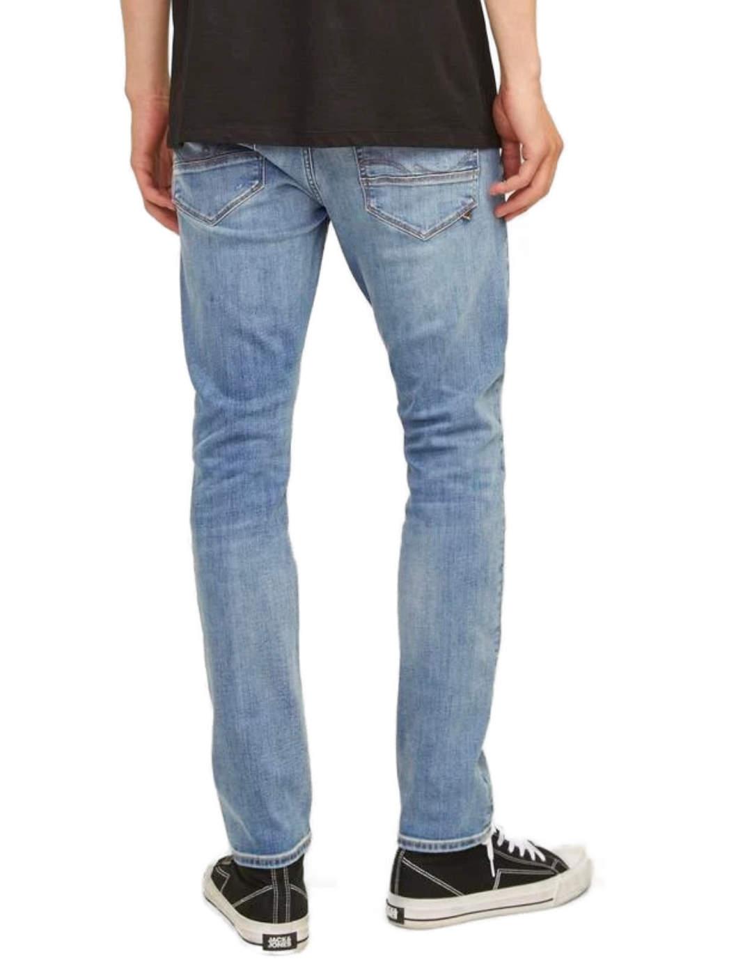 Pantalón vaquero Jack&Jones Glenn azul rotos para hombre