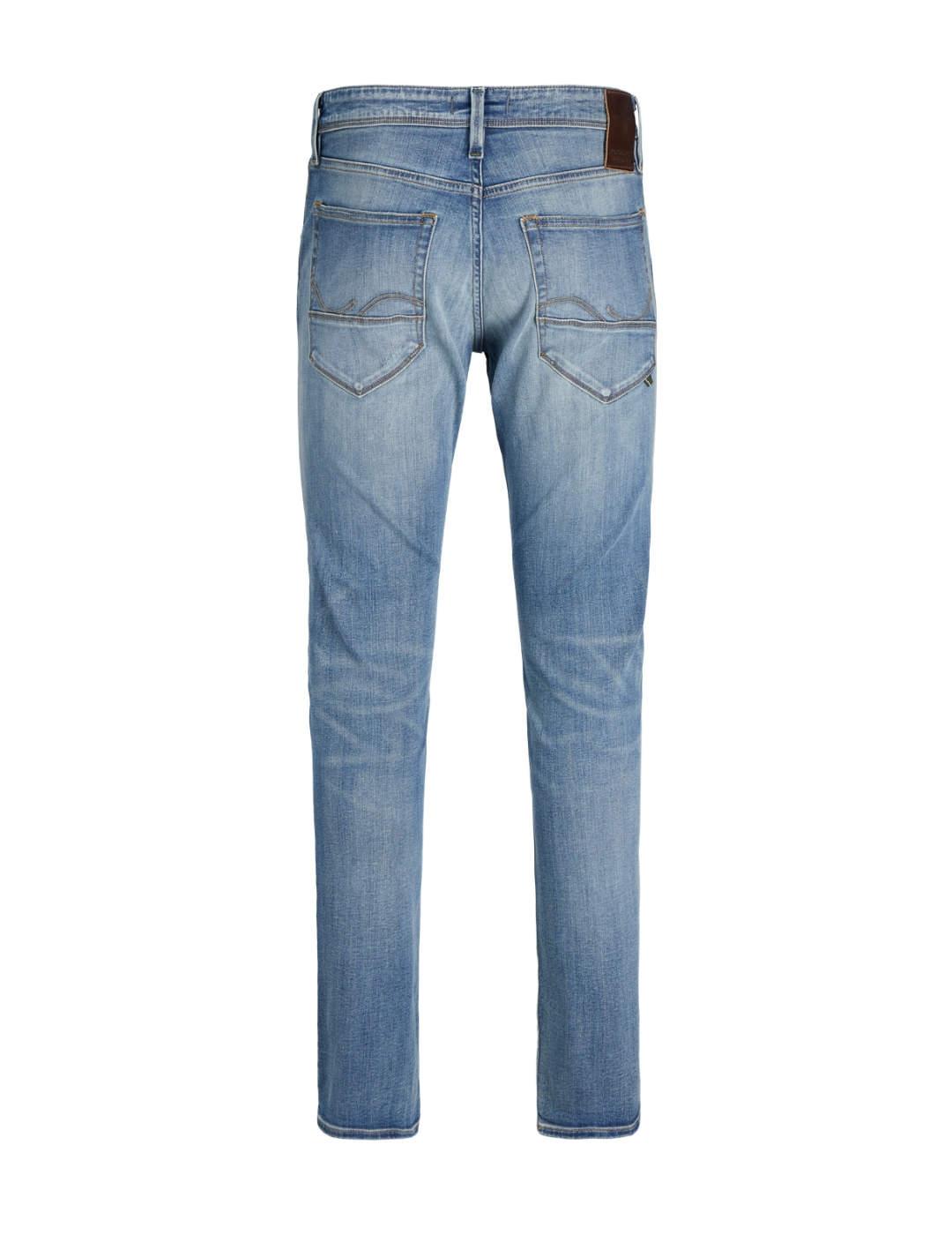 Pantalón vaquero Jack&Jones Glenn azul rotos para hombre