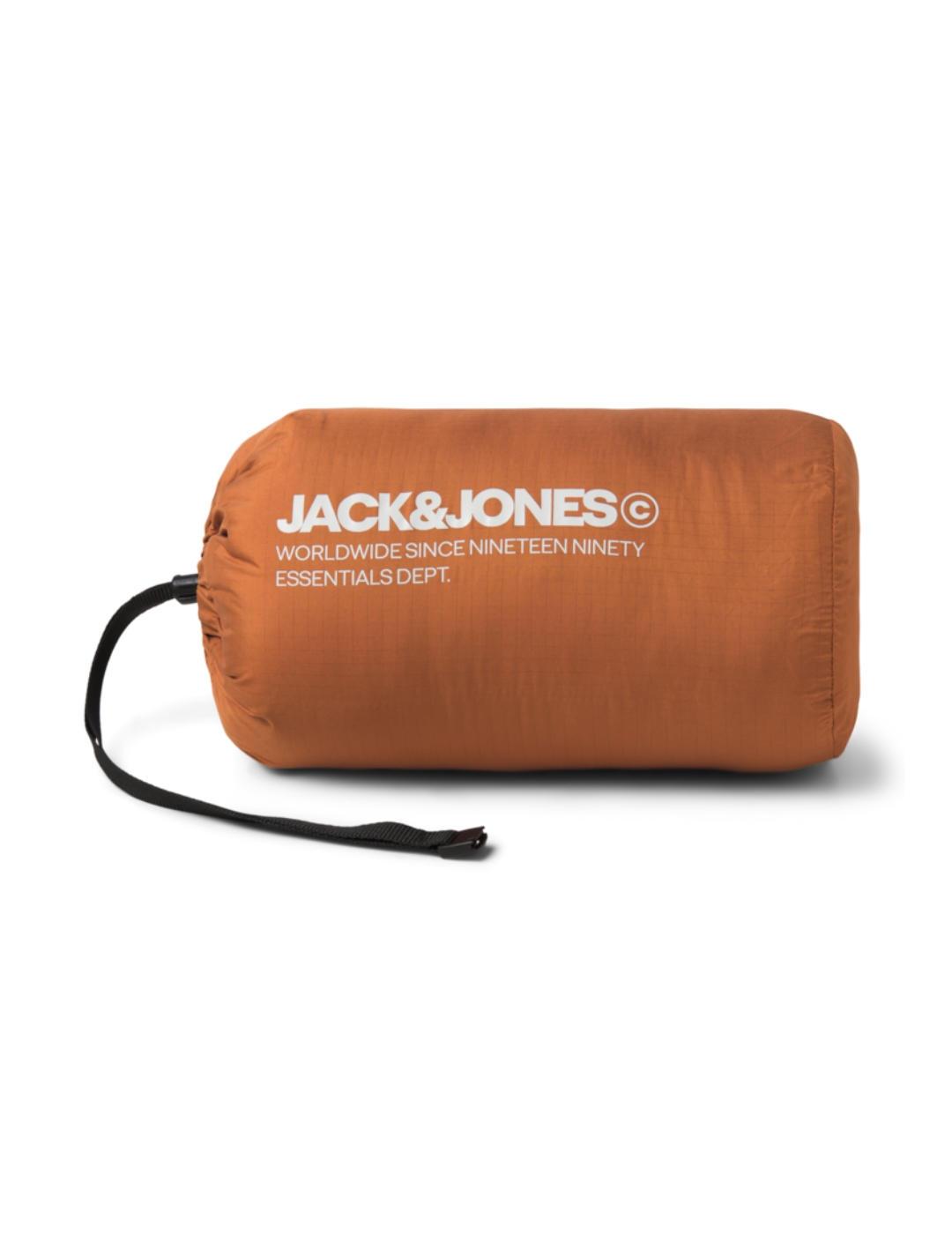 Chaleco Jack&Jones Estate camel guateado para hombre