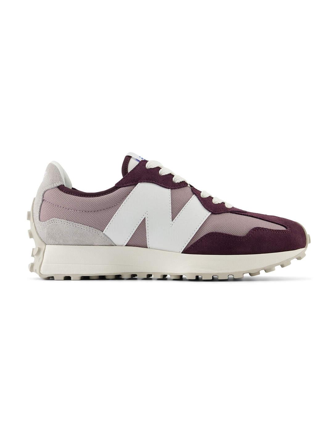 Zapatillas deportivas New Balance 327 morado para mujer