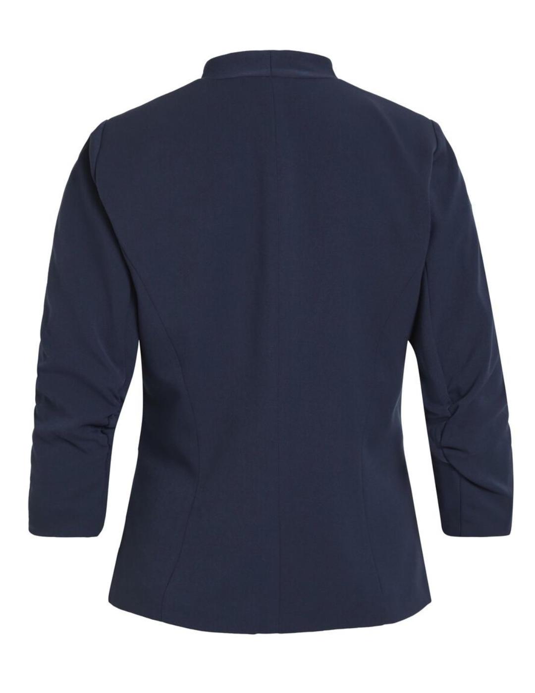 Chaqueta blazer Vila Her 3/4 azul azul marino para mujer