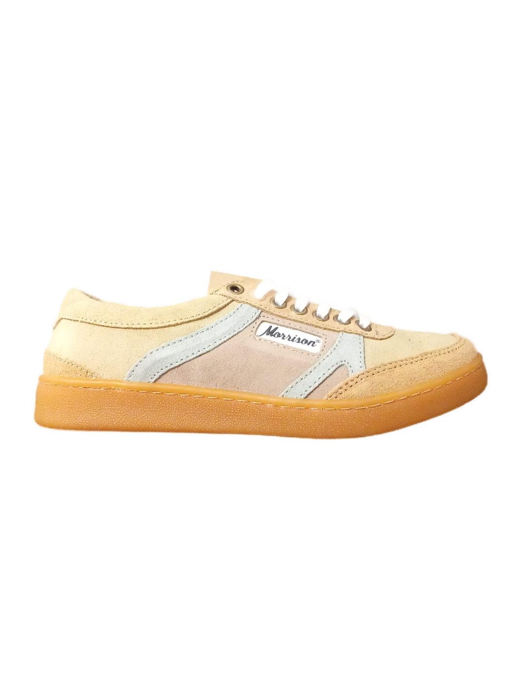 Zapatillas Morrison Calypso tonos pastel serraje unisex